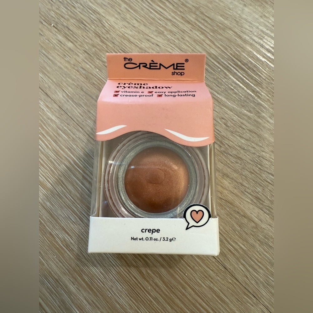 NEW The Crème Shop Crème Eyeshadow - Crepe - Picture 5 of 7